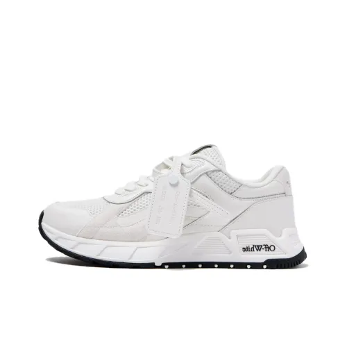 OFF WHITE Kick Off Leather Sneakers Women's