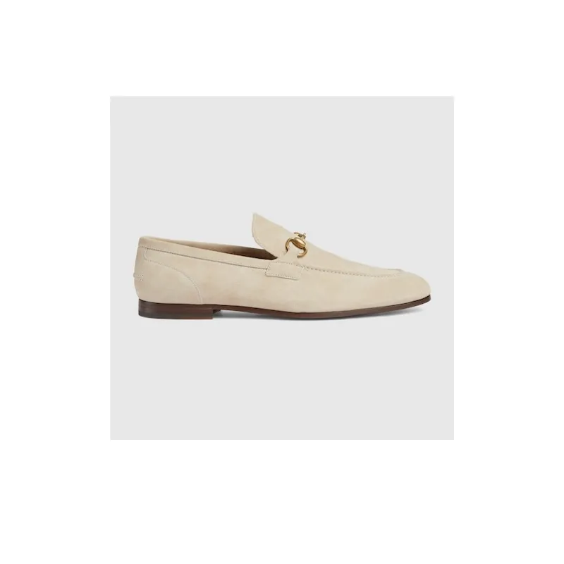 GUCCI Jordaan Loafer 'Oatmeal'-5