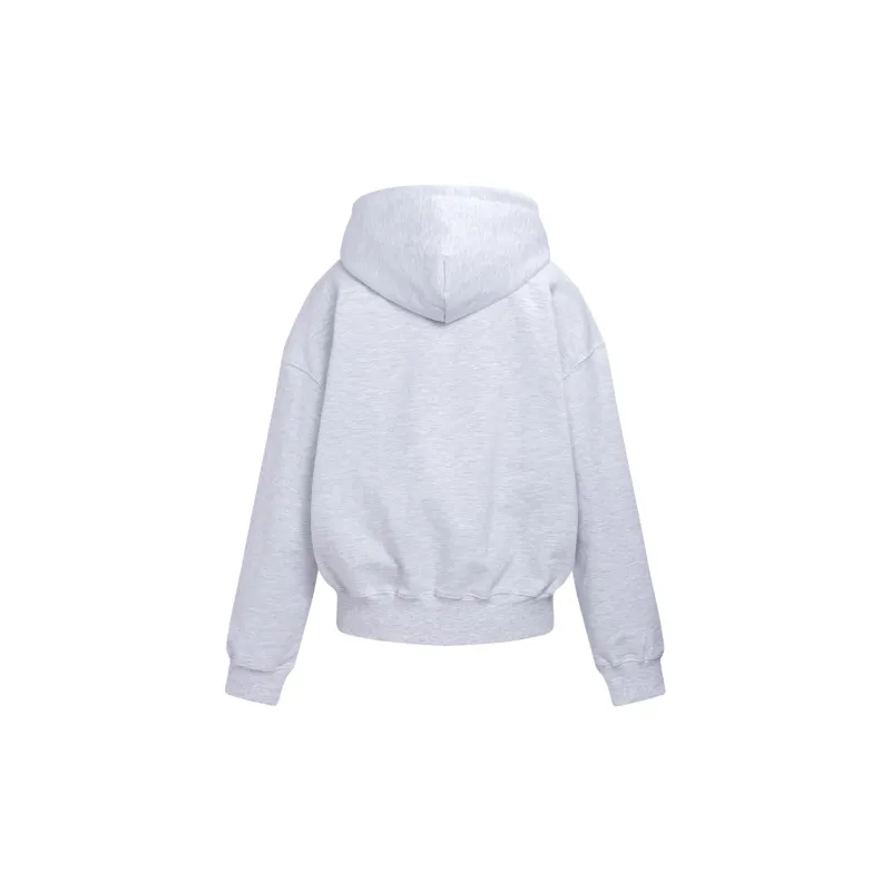 MARDI MERCREDI SS24 Sweatshirt Women's Crow Feather Gray-1