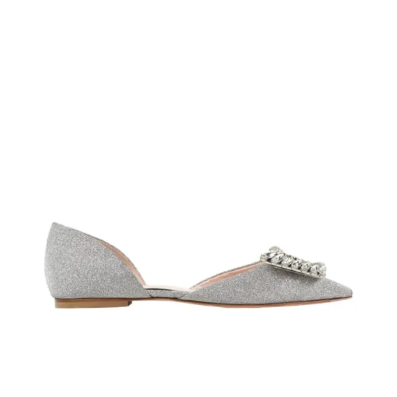 Roger Vivier Casual Single Shoes Women's Silver-1