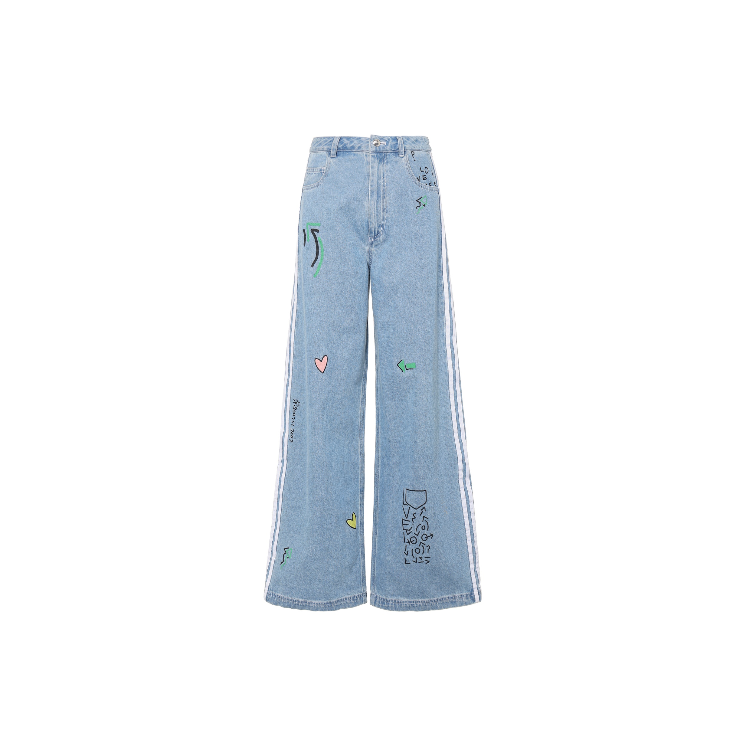 Adidas originals jeans blue deals