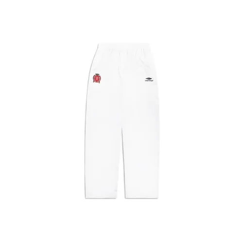 Balenciaga Knit Sweatpants Women's White