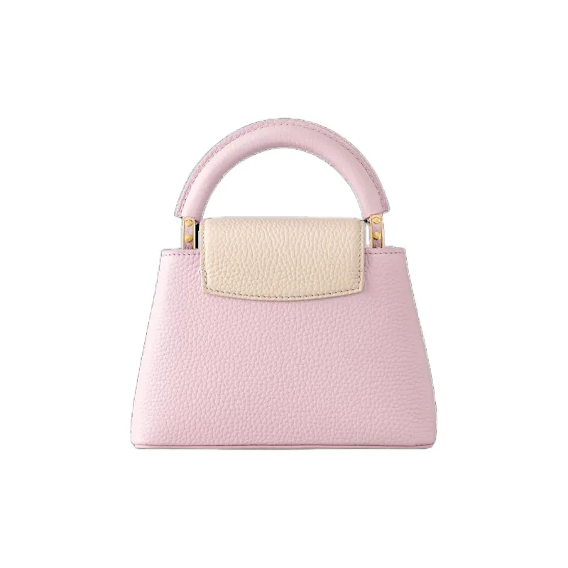 LOUIS VUITTON Capucines Taurillon Leather Shoulder Bag, Crossbody Bag, Handbag Mini Women's Pink-2