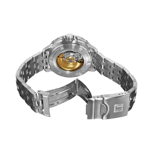 TISSOT Starfish Collection Automatic Mechanical Movement Men's Watches Watch 42mm Black Dial T066.407.11.057.00-3