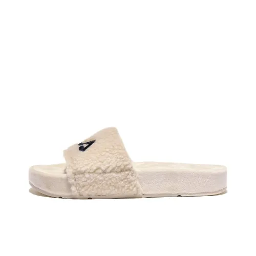 FILA Drifter Slide Slippers Low Heel Women's Beige