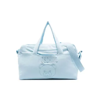 MOSCHINO Kids Teddy Bear-embroidered Changing Bag