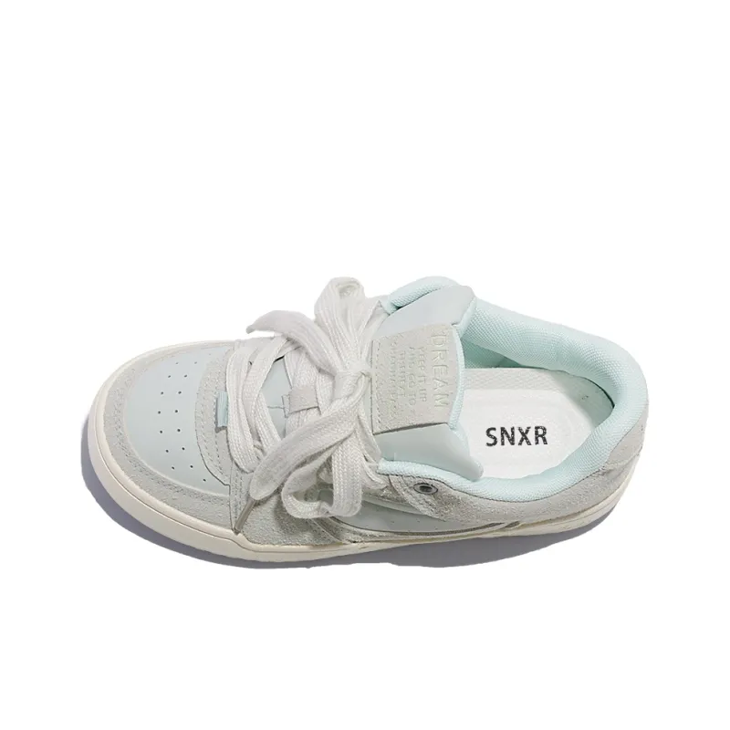SNXR Low Top Skateboard Shoes Women's Moon Blue-4