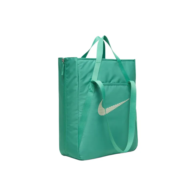 Nike Polyester Tote Bag, Shopping Bag, Shoulder Bag, Handbag Unisex Stadium Green With Coconut Milk-1