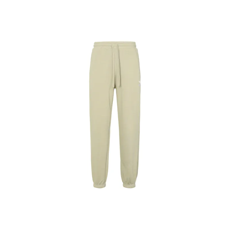 PUMA Knitted Sweatpants Men White-1