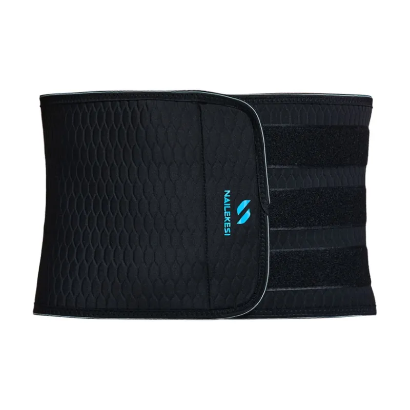 NAILEKESI Back Support Braces Breathable Protective Compression Polyester Unisex-0