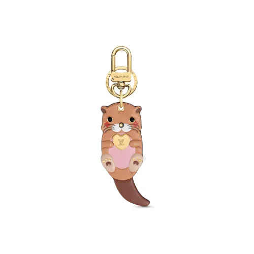 LOUIS VUITTON Keychains Unisex Brown