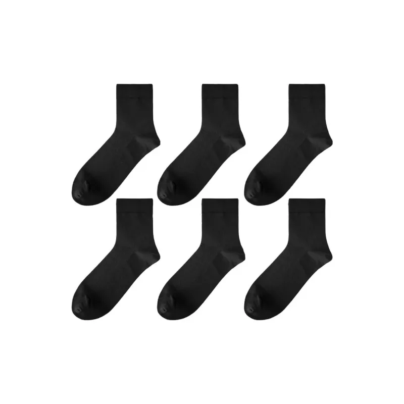 LEEME.ME Mid Calf Socks Men's 6 Pack-1