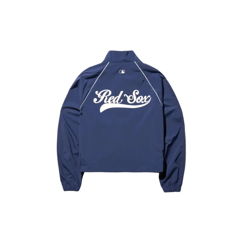 MLB SS24 Boston Red Sox Jackets & Coats Women's Navy Blue-1