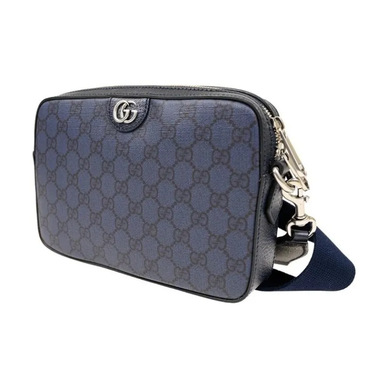 GUCCI Ophidia Canvas With Leather Trim Canvas Bag, Crossbody Bag, Shoulder Bag Men's-1