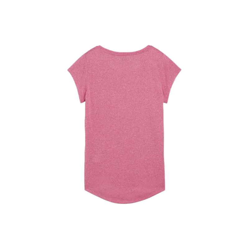 PUMA Regular T Shirt Women's Garnet Red-1