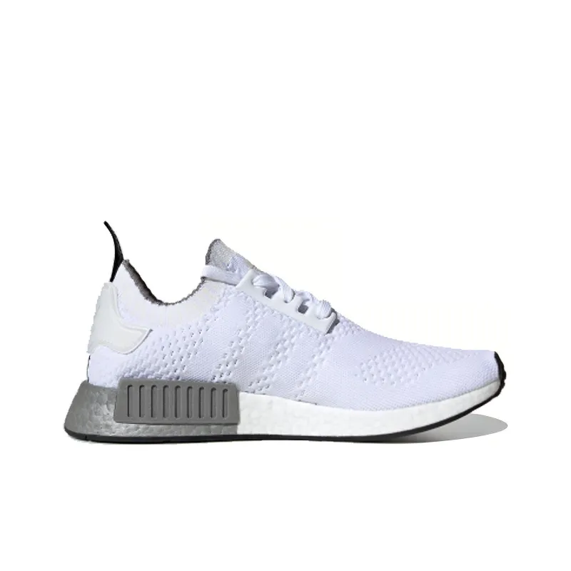 Adidas Originals Nmd R1 Running White Grey Three-1