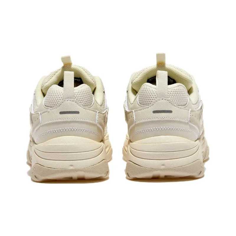 FILA Ray Abrasion Resistant Breathable Low Top Casual Shoes Unisex Beige-4
