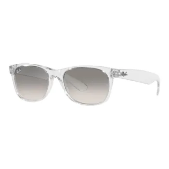 RayBan Nylon Irregular Shape Sunglasses Men's Transparent
