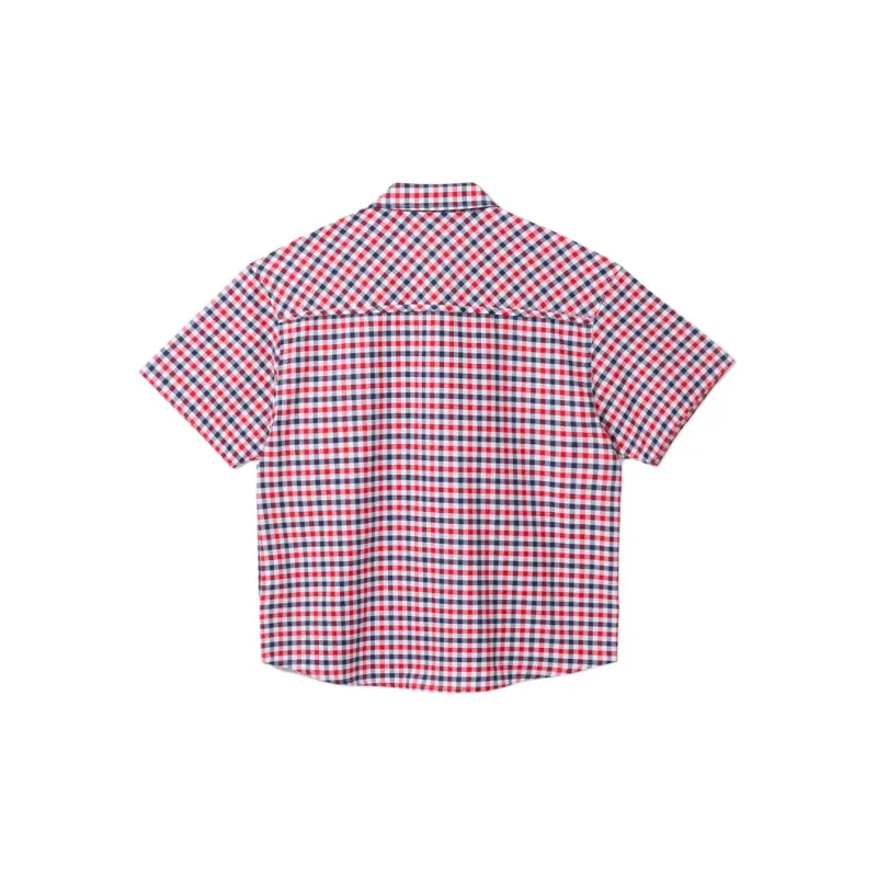New Era SS24 Shirt Unisex Red Marine-1