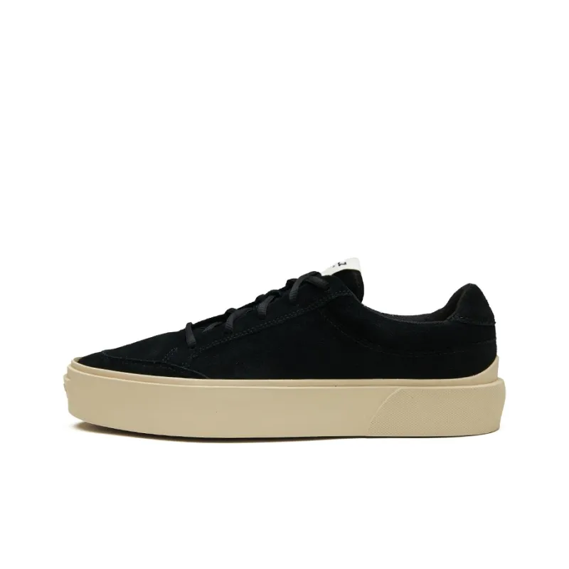 EQLZ EQUALIZER Fault 23 Lo Anti Slip Wear Resistant Low Top Skateboard Shoes Unisex Ghost Black-0