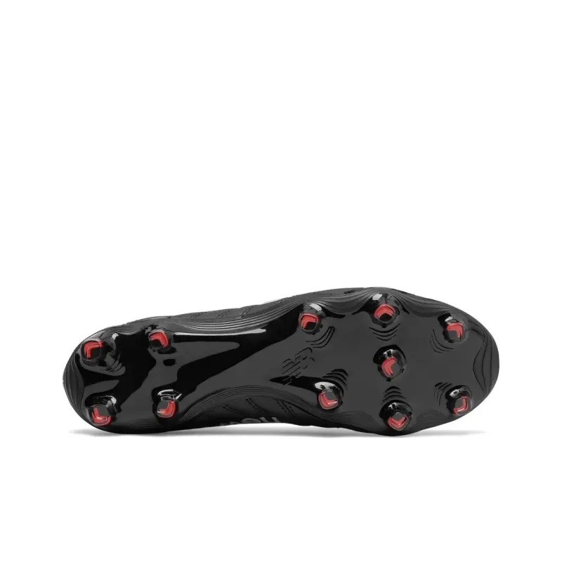 New Balance Tekela V3+ Shock Absorbers With Slip Resistant Features Soccer Shoes Men's Black Red-3