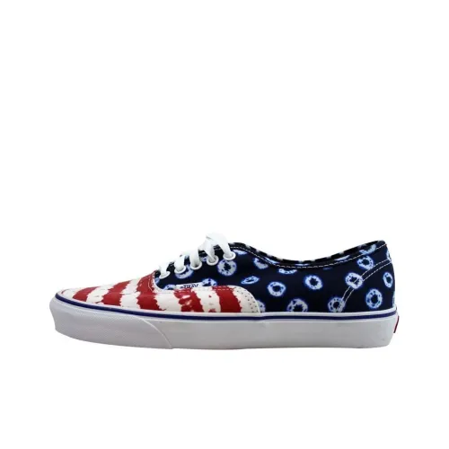 Vans Authentic Dyed Dots & Stripes Blue