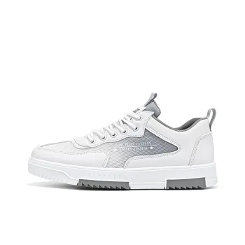 PLAY COBBLER Slip-Resistant Water-Resistant And Wear-Resistant Low-Top Skateboard Shoes Men's