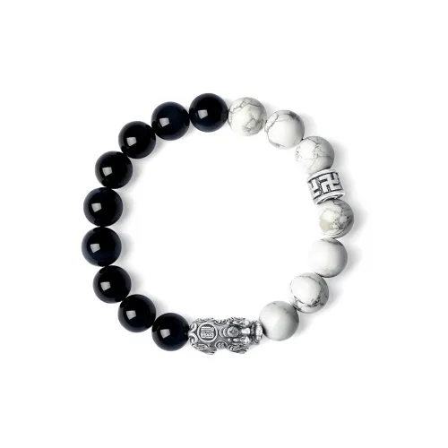 SEVEN COOK Obsidian Bracelets Men's