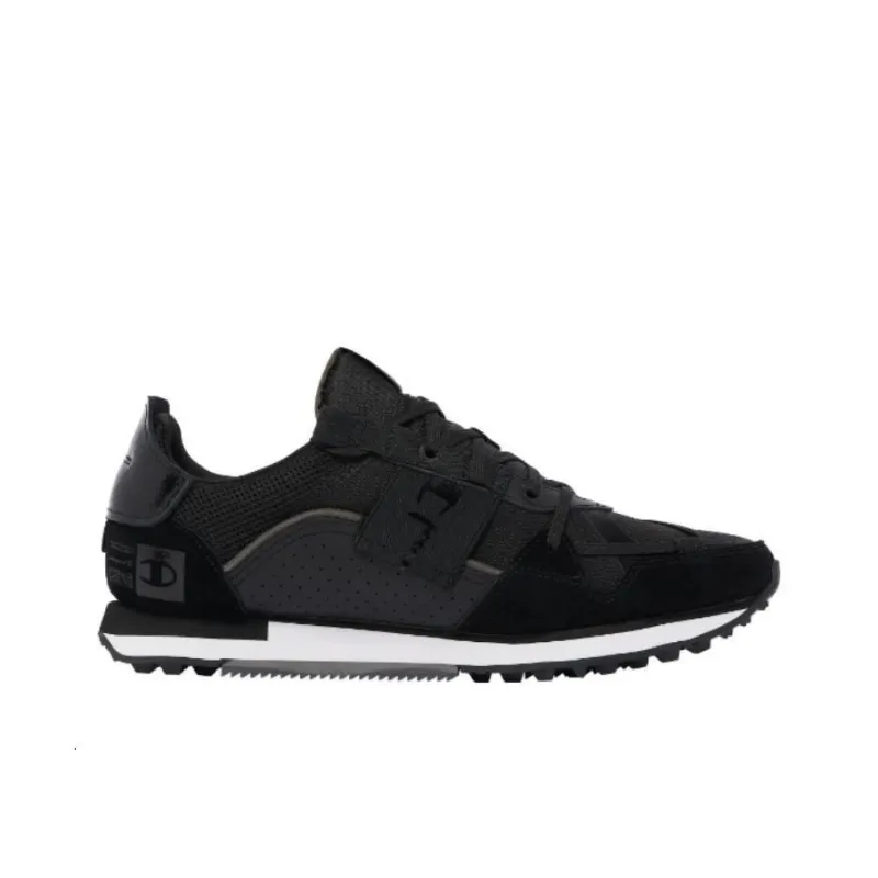 Champion Relay Future Wear-Resistant Low-Top Running Shoes Men's Black-1