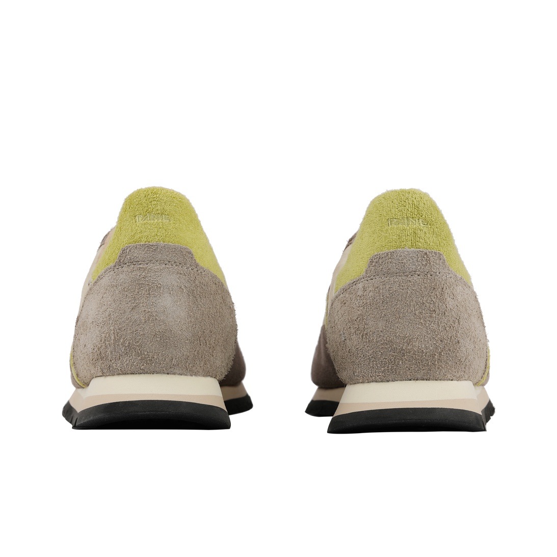 PANE PACE NOSTALGIA メッシュ スウェード スニーカー 男女OK PANE Casual Shoes Unisex Low-Top Green - POIZON