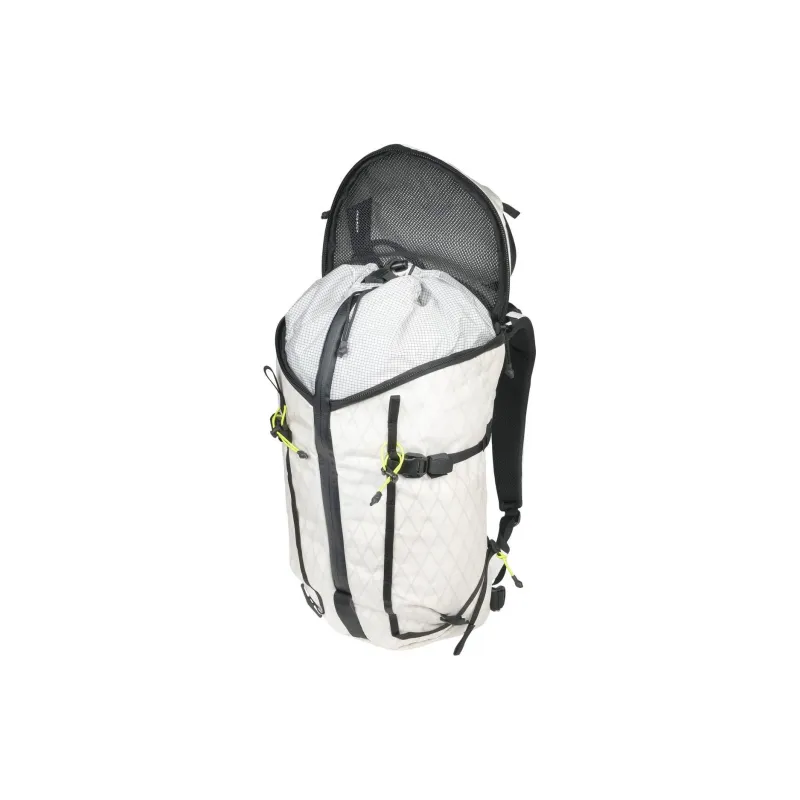 MYSTERY RANCH Nylon Outdoor Mountaineering Bag Backpack Unisex White/Lemon-4