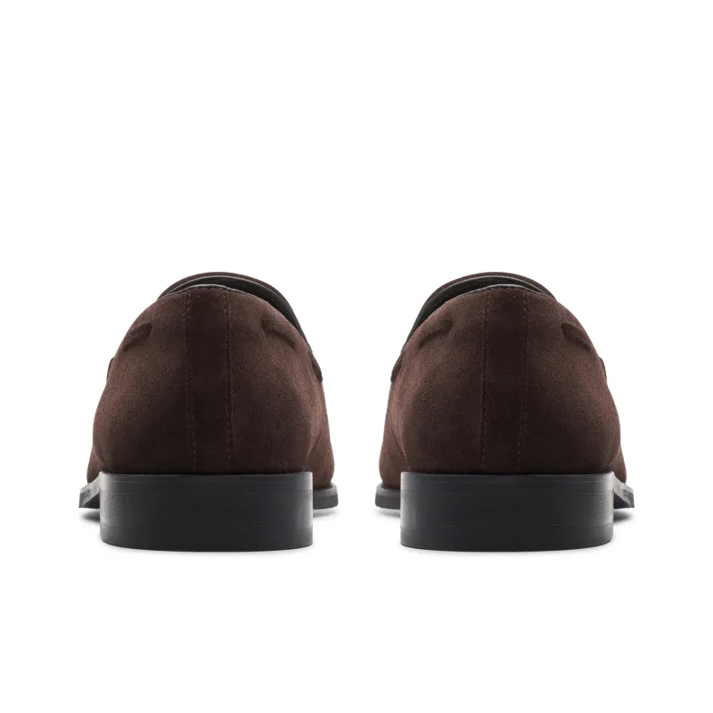 Clarks Loafers Men Dark Brown-3