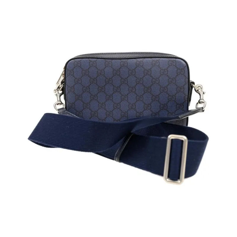 GUCCI Ophidia Canvas With Leather Trim Canvas Bag, Crossbody Bag, Shoulder Bag Men's-2