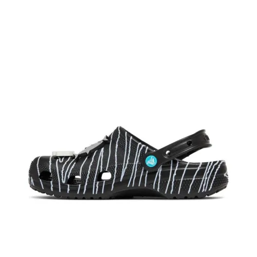 Crocs Ron English X Classic Clog 'Party Animals - Zebra Black'