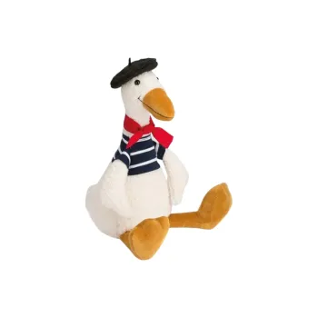 JELLYCAT Gaston Duck Detective Duck Dolls Plush Doll 36cm Height