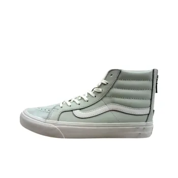 Vans Sk8 Hi Slim Zip Leather Zephyr Blue