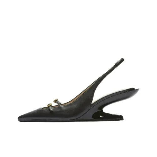 Nº21 Crystal-embellished Buckle 60mm Slingback Pumps