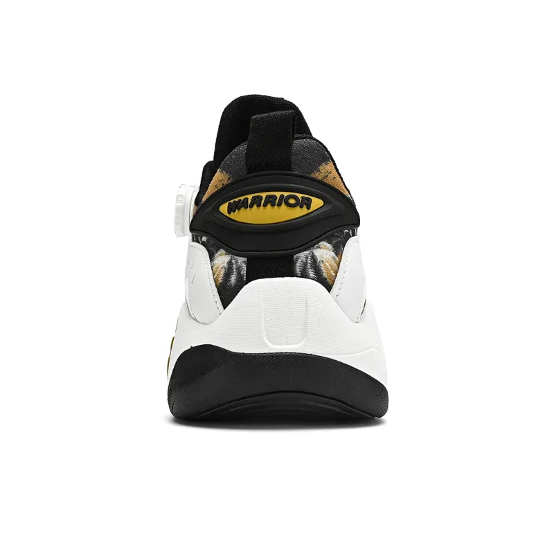 Warrior Premium Collection Cushioning Anti-Slip Wear-Resistant Breathability Mid-Top Basketball Shoes Men's-2