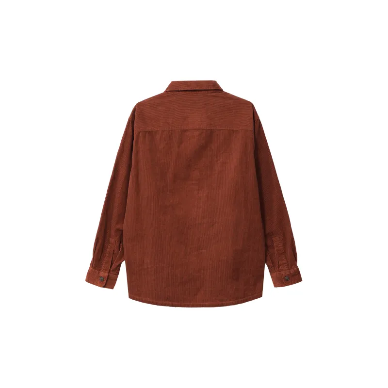UNIQLO Shirts Unisex Orange Red 26-1