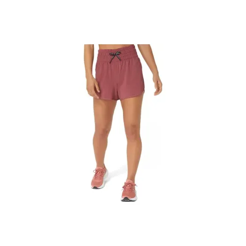 Asics NAGINO Sports Shorts Women's Ox Chest Meat Red