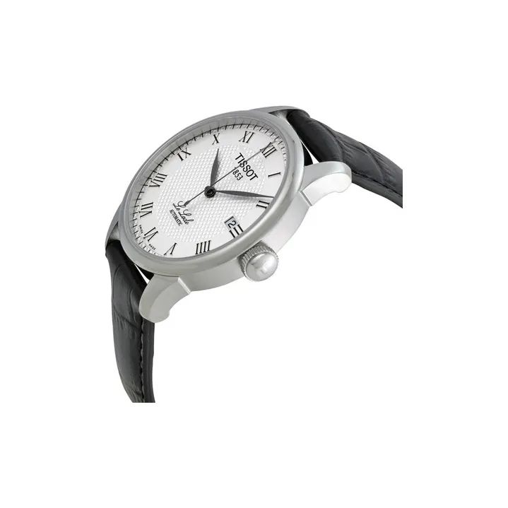TISSOT Le Locle Collection Automatic Mechanical Movement Men's Watches Watch 39.3mm White Dial T41.1.423.33-1