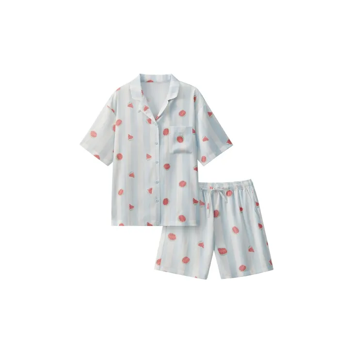 Bananain Pajama Set Unisex Multicolor-4