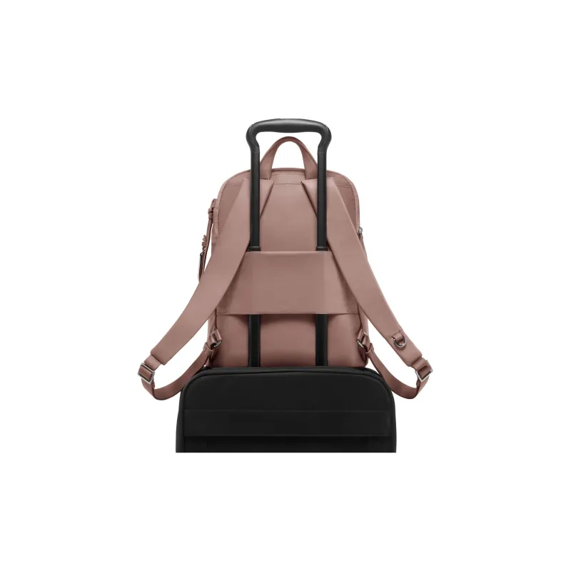 TUMI Nylon Backpack Women's Pink-5