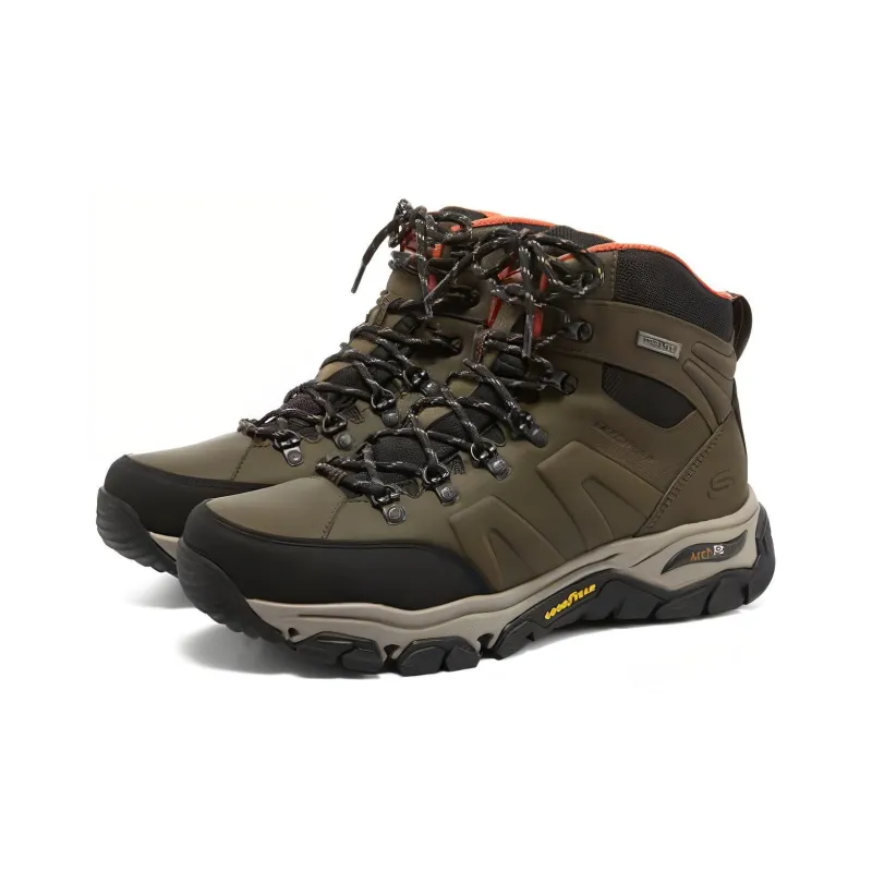 Skechers Arch Fit Dermitt 'Olive Green Black'-2