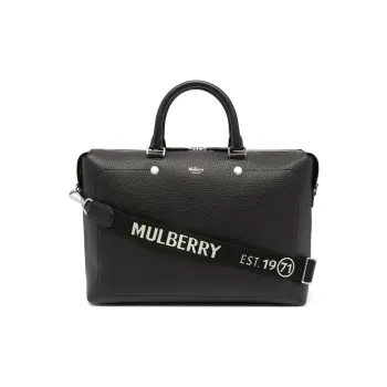 Mulberry City Heavy Grain Briefcase
