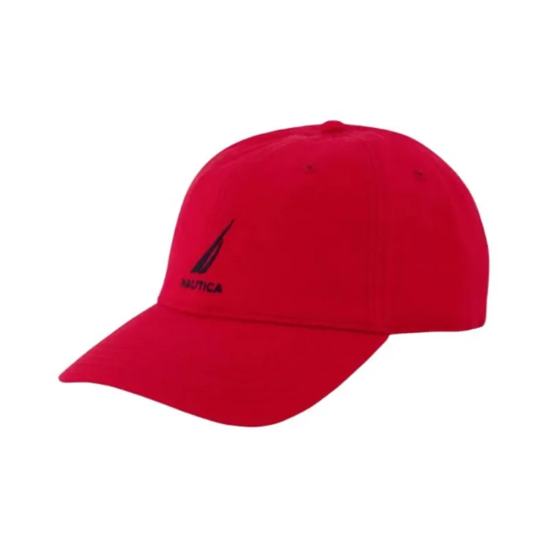 NAUTICA Cotton Baseball Caps Unisex Red-0