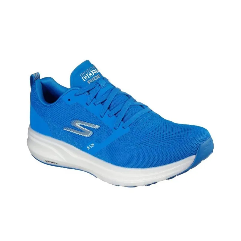 Skechers Go Run Ride 8 Cushioning Anti-Slip And Wear-Resistant Low-Top Casual Running Shoes Men's Blue-2