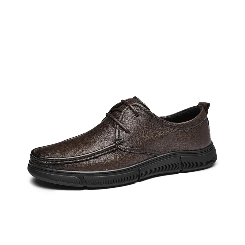 KAISER Men's Casual Shoes Men Low Top Brown/Brown-0