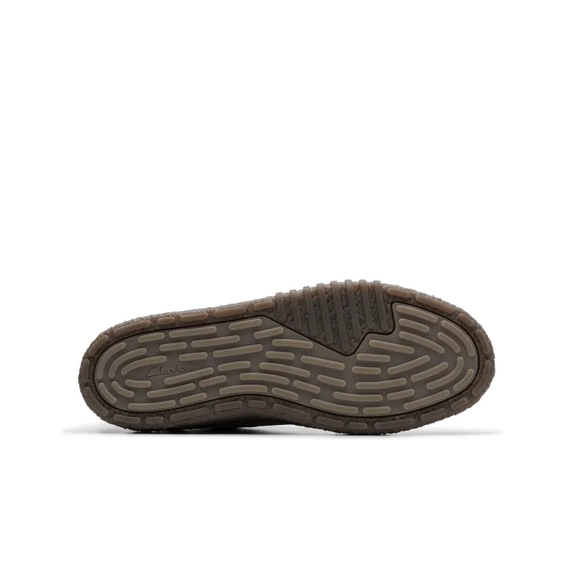Clarks Low Top Skateboard Shoes Men's Gray-4