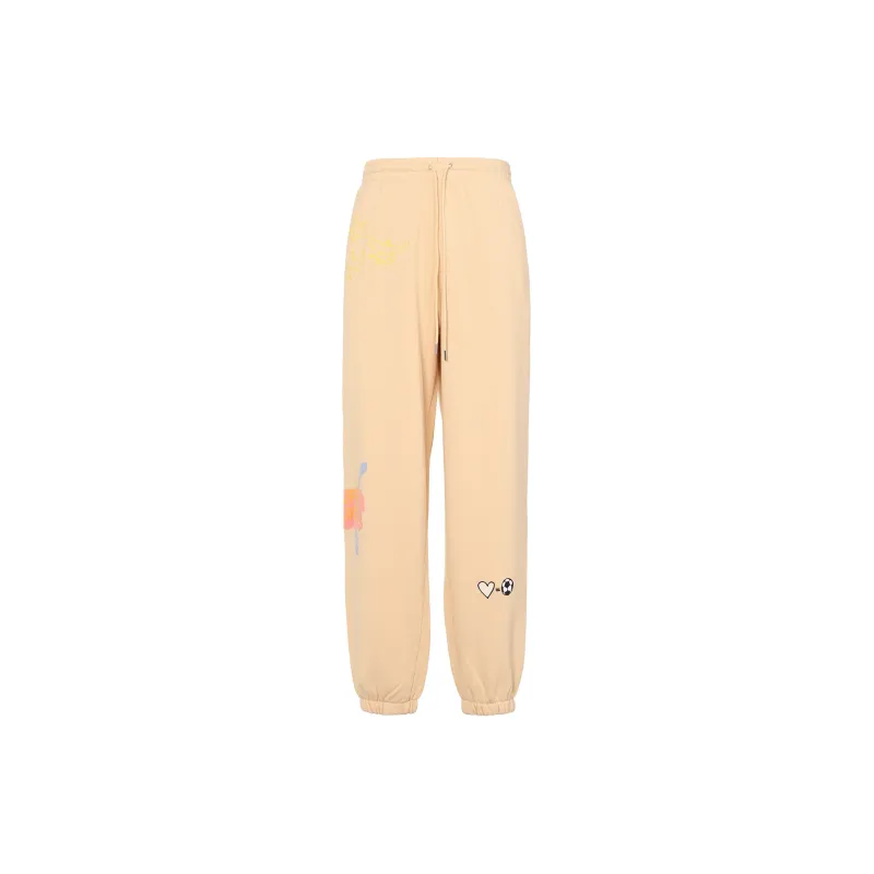 PUMA X KidSuper Studios Knitted Sweatpants Men Peach-1